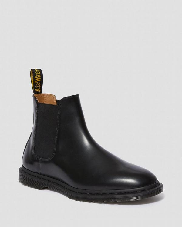 Dr Martens Pánské Chelsea Boty Graeme Ii Smooth Černé, CZ-736125